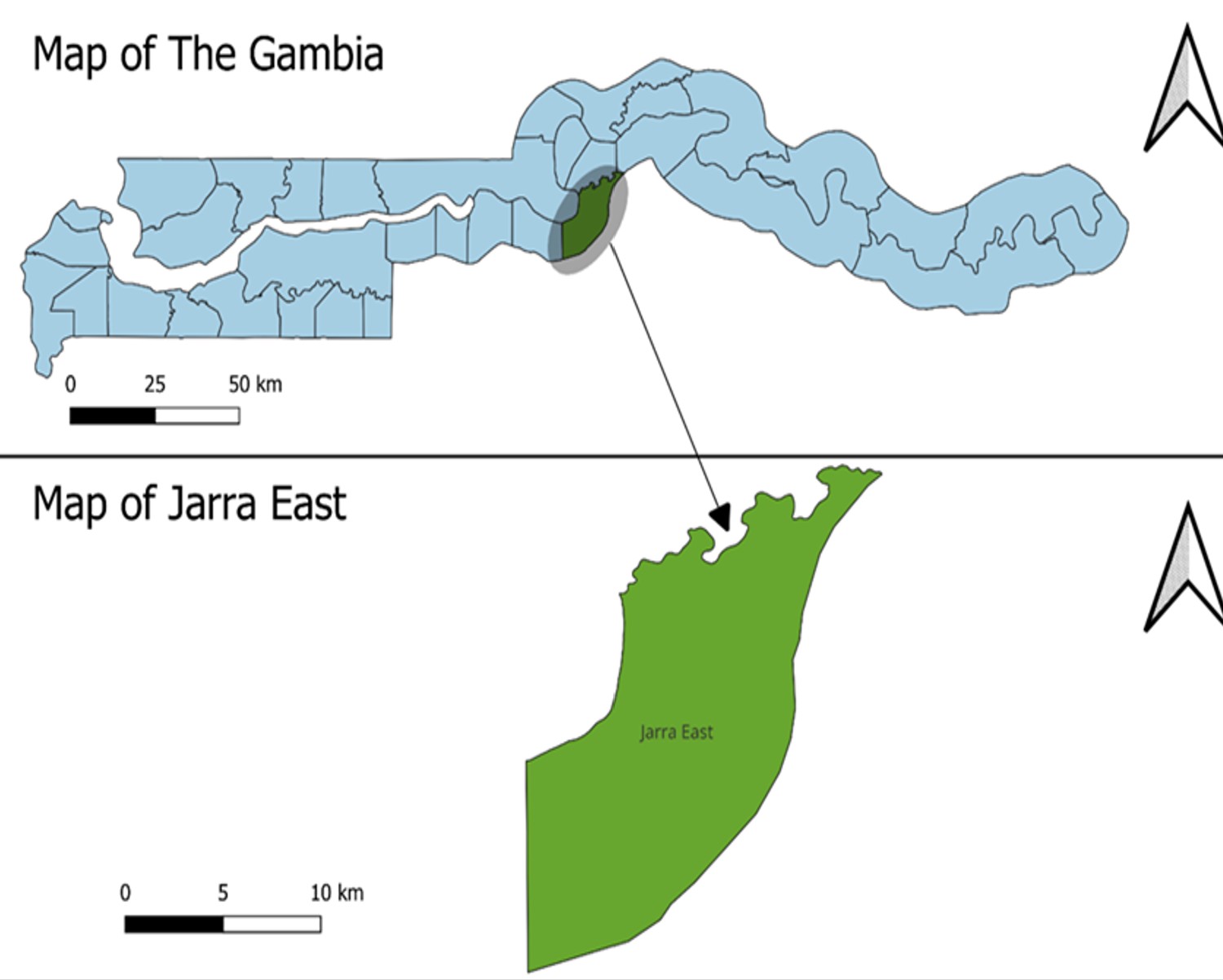 Figure 1: Map of the study area