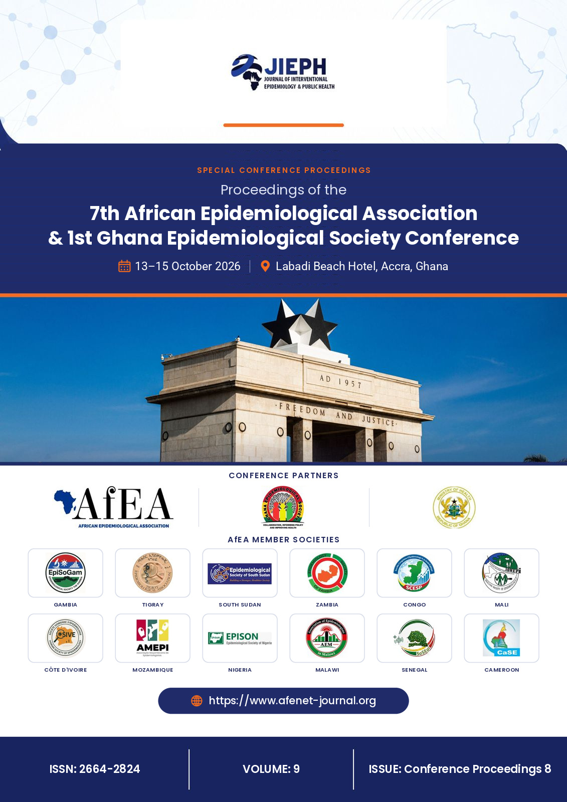 Proceedings of the 7th African Epidemiological Association and 1st Ghana Epidemiological Society Conference